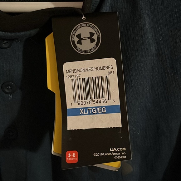 NWT men’s XL Under Armour long sleeve shirt - Picture 3 of 4